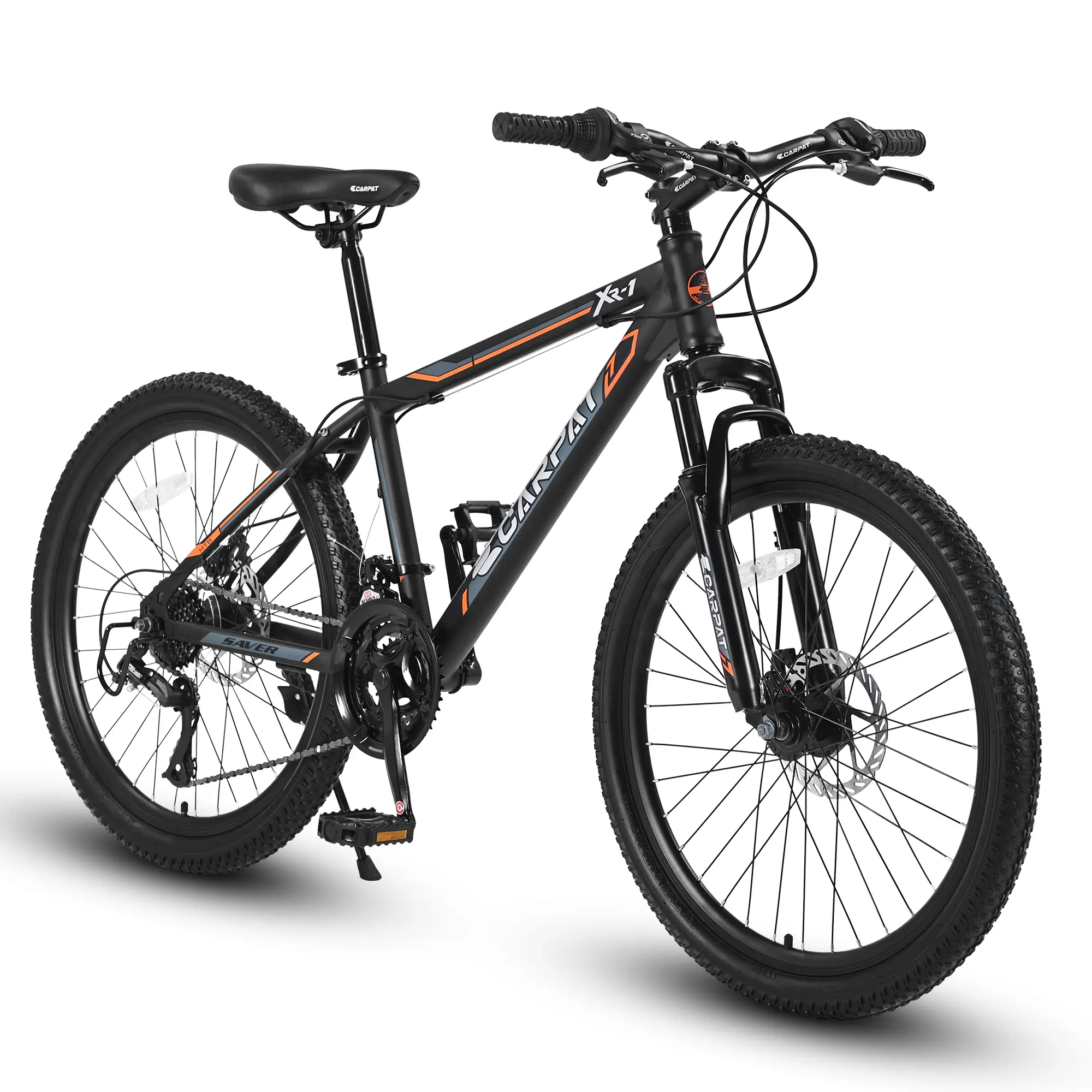 26'' Mountain Bike – 21-Speed Lightweight MTB with Durable Steel Frame for Urban & Trail Riding