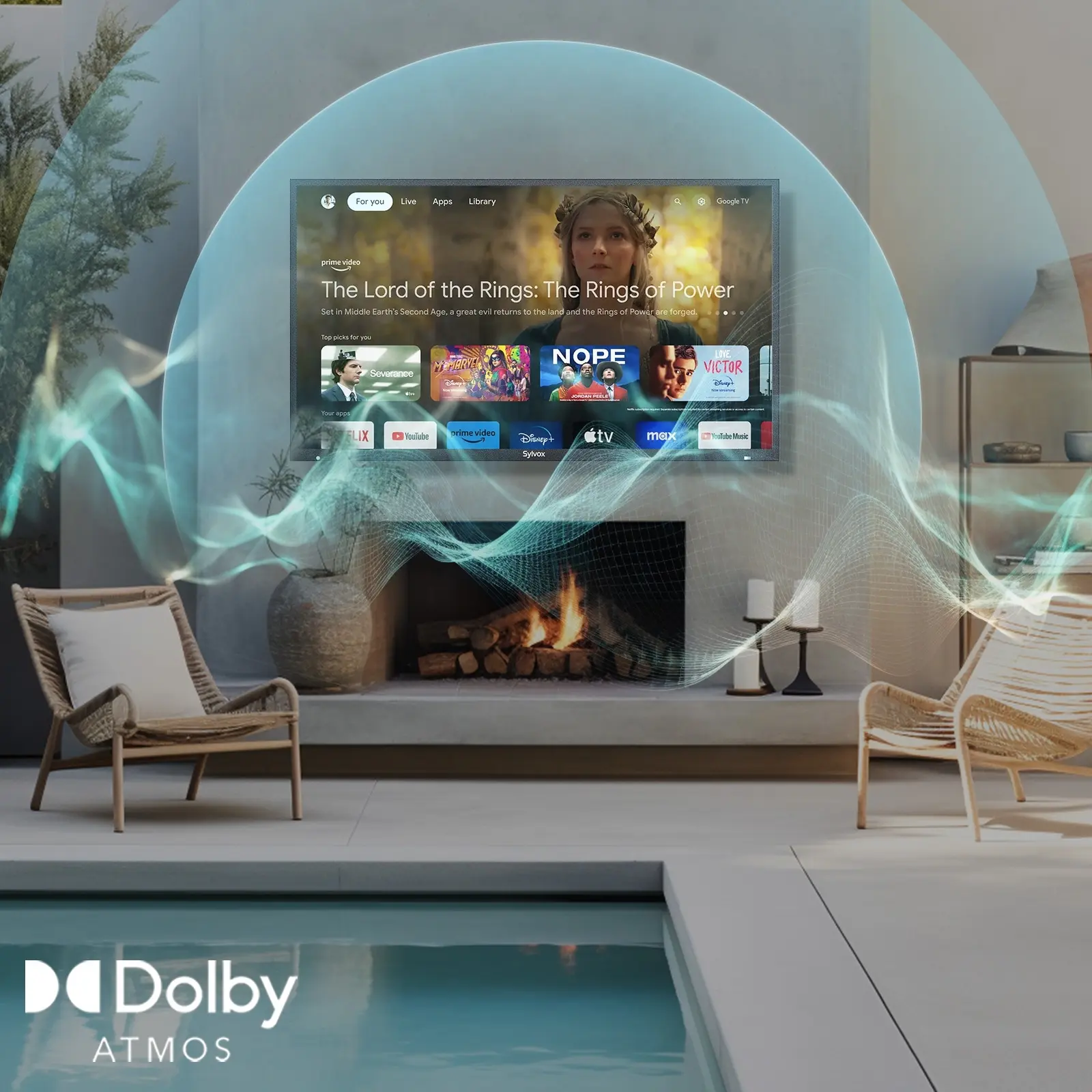 Outdoor 4K UHD IP55 Weatherproof Television