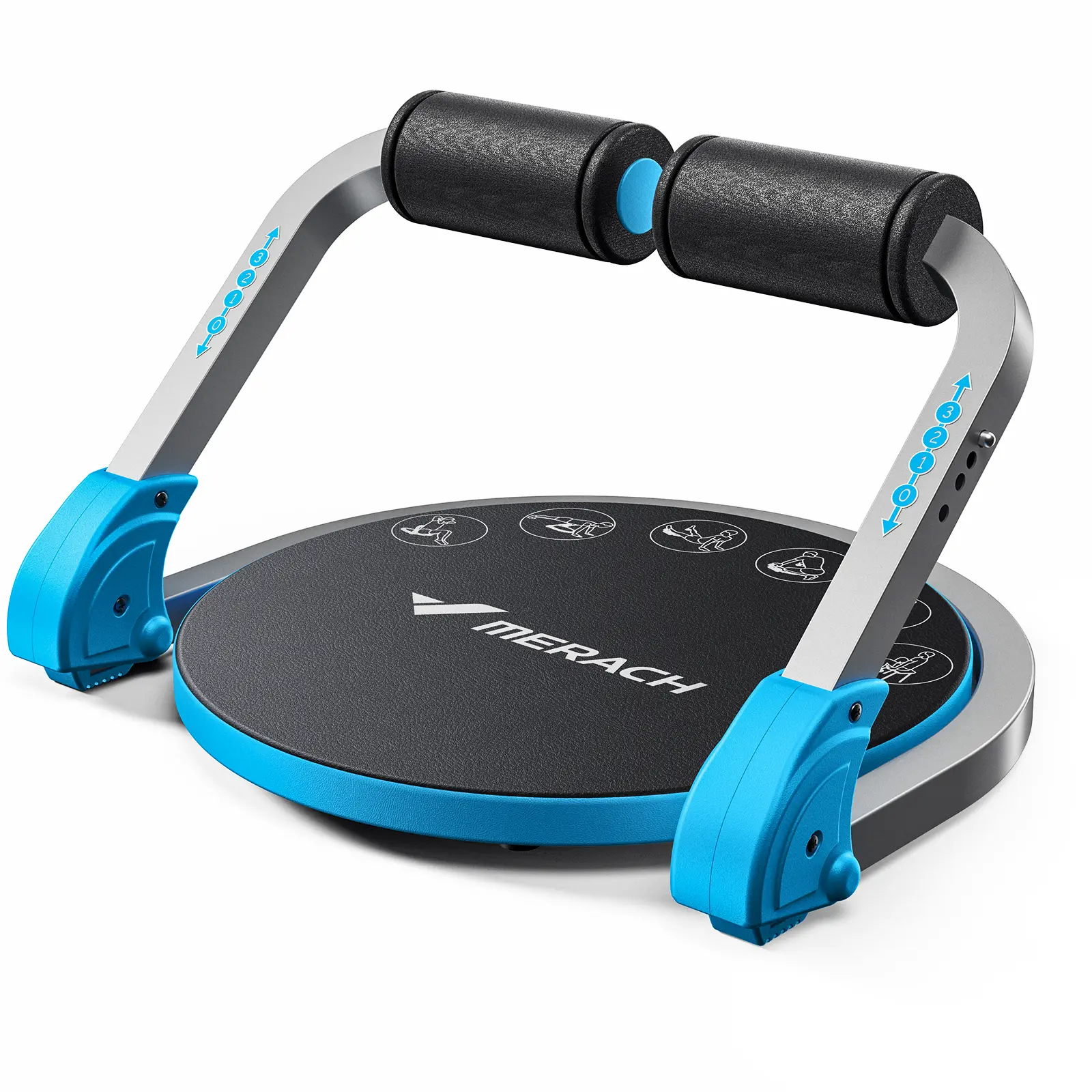 Adjustable Ab Crunch Machine – 3-Level Core Trainer for Home Gym & Full Ab Workout