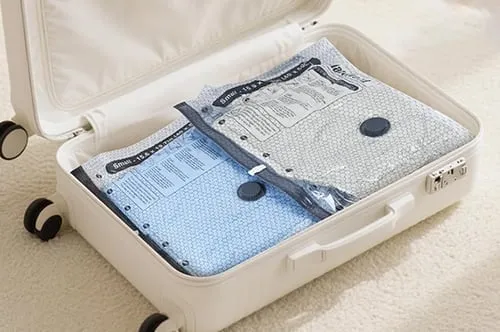Cordless Travel Vacuum Bag Set