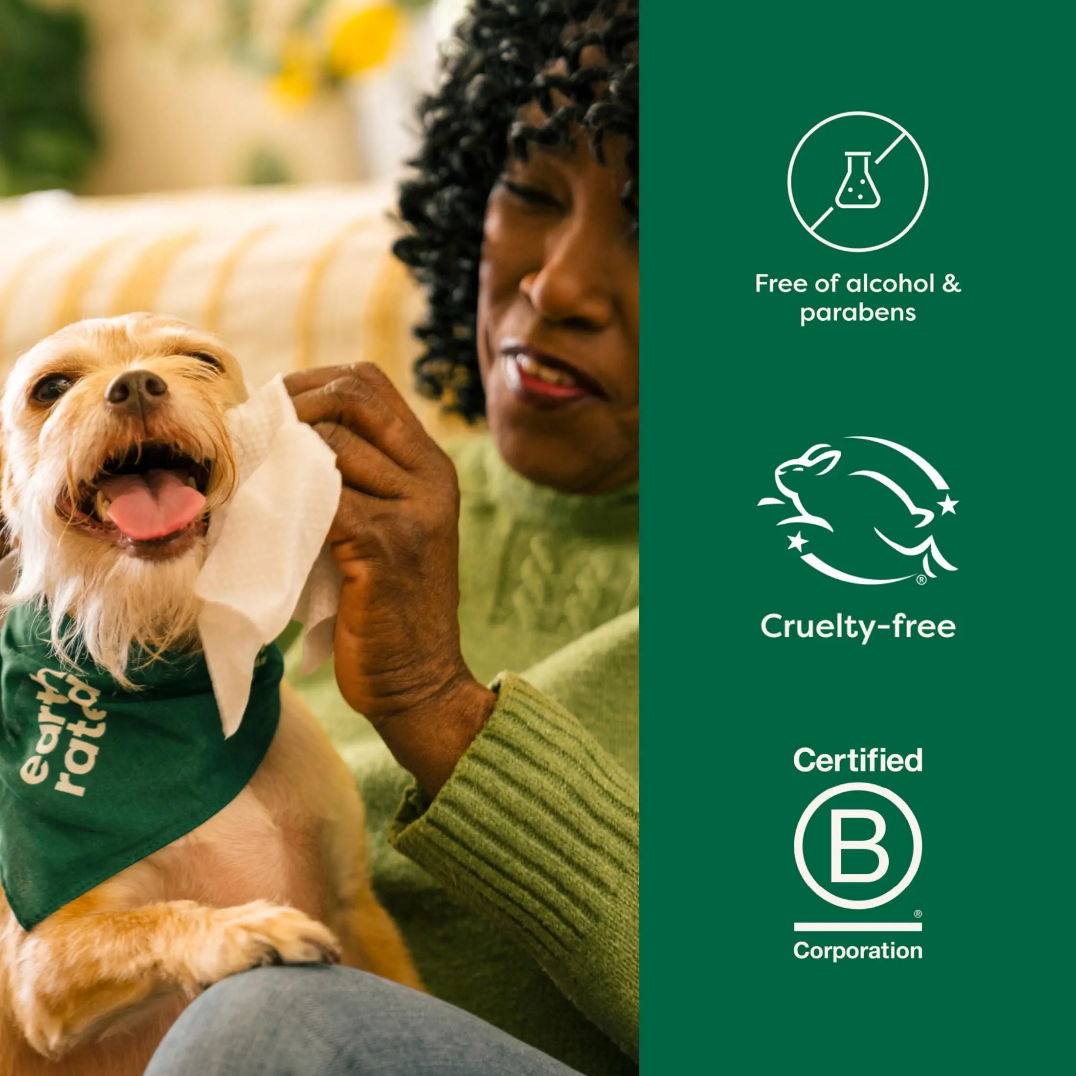 Hypoallergenic Dog Wipes – Gentle Cleaning for Paws, Body & Butt with Fresh Odor Control