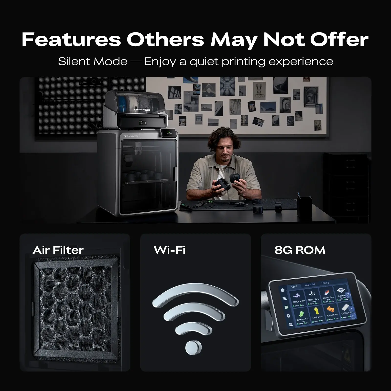 Creality K2 Combo 3D Printer