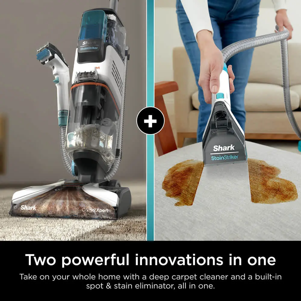 Shark CarpetXpert with StainstrikerUpright Deep Carpet Cleaner - EX201