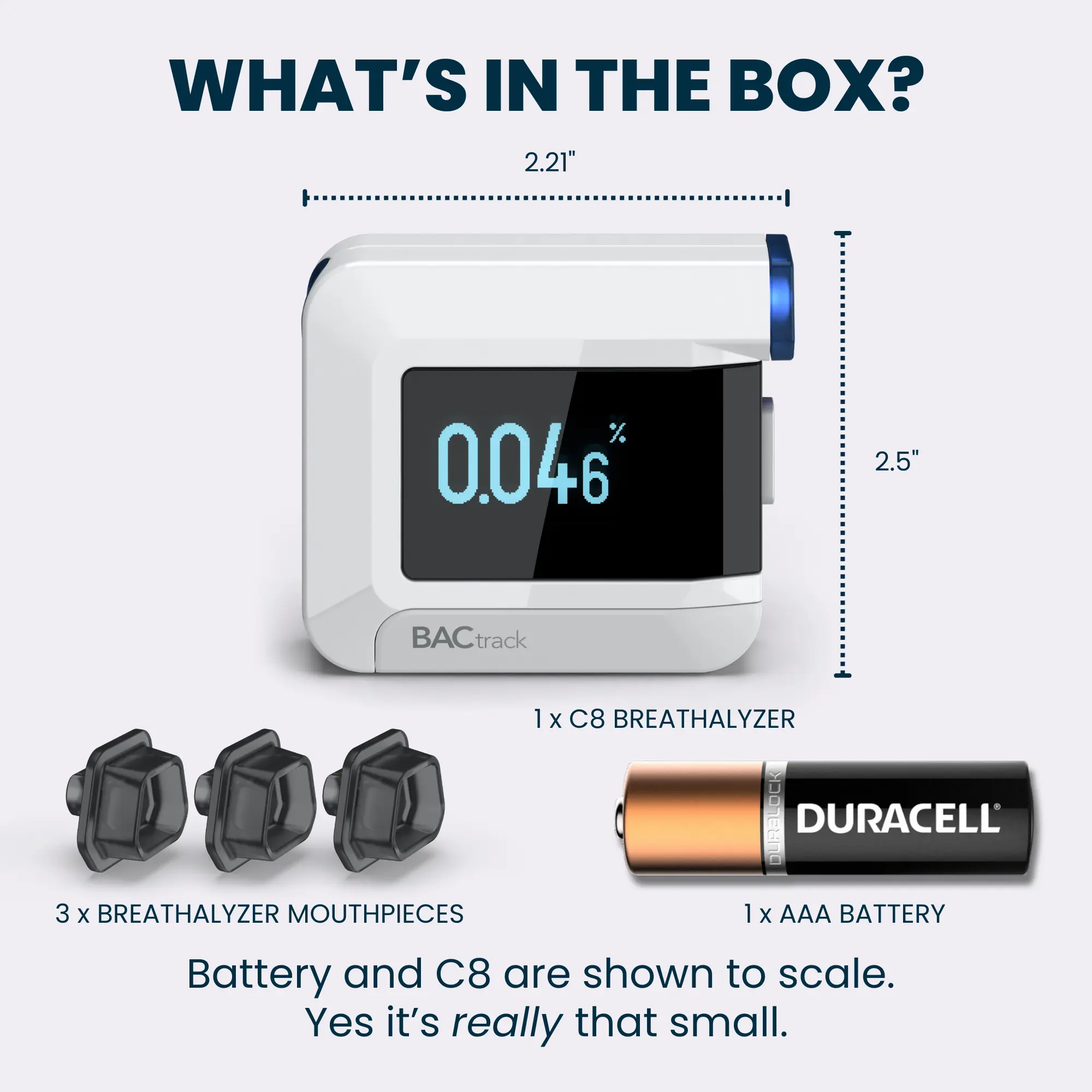 C8 Breathalyzer | Professional-Grade Accuracy