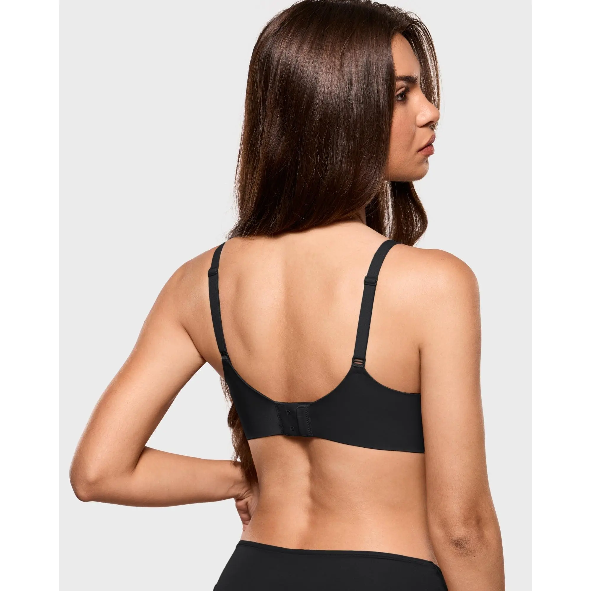 Women's Teardrop Push Up Bra Padded Supportive Underwire Add 1 Cup Seamless Tshirt Sexy Lift Up Plunge Bras