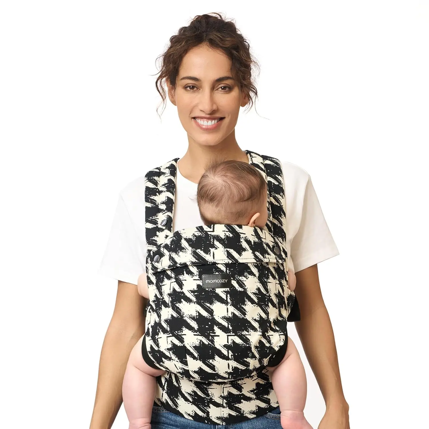Ergonomic Baby Carrier – Lightweight, Hands-Free Comfort with Lumbar Support for Infants & Toddlers 7–44 lbs