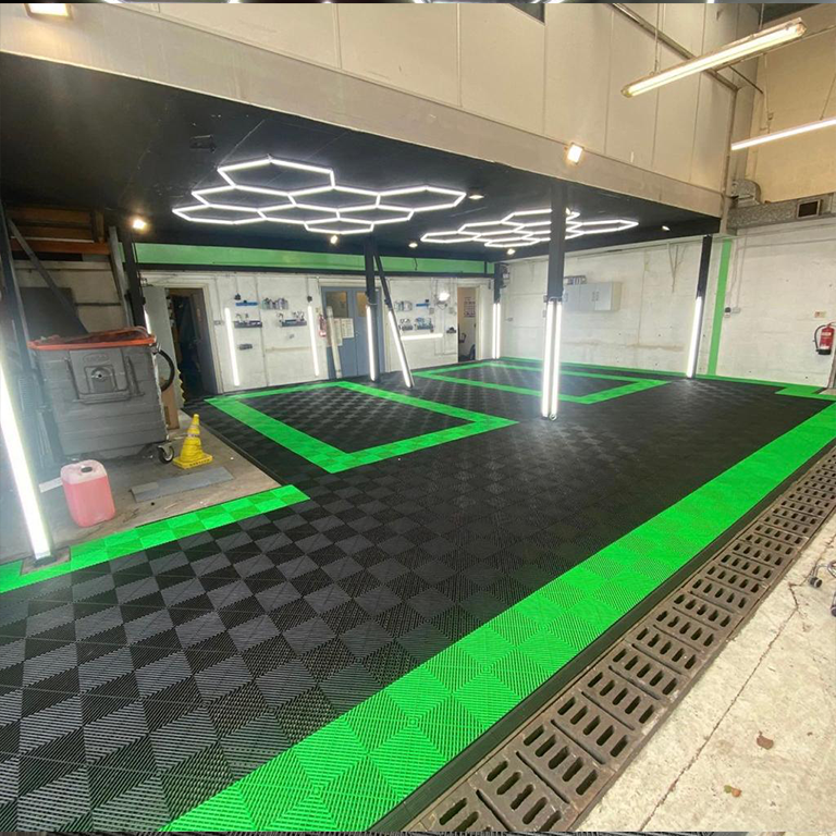 Vented Garage Floor Tiles - Per M2