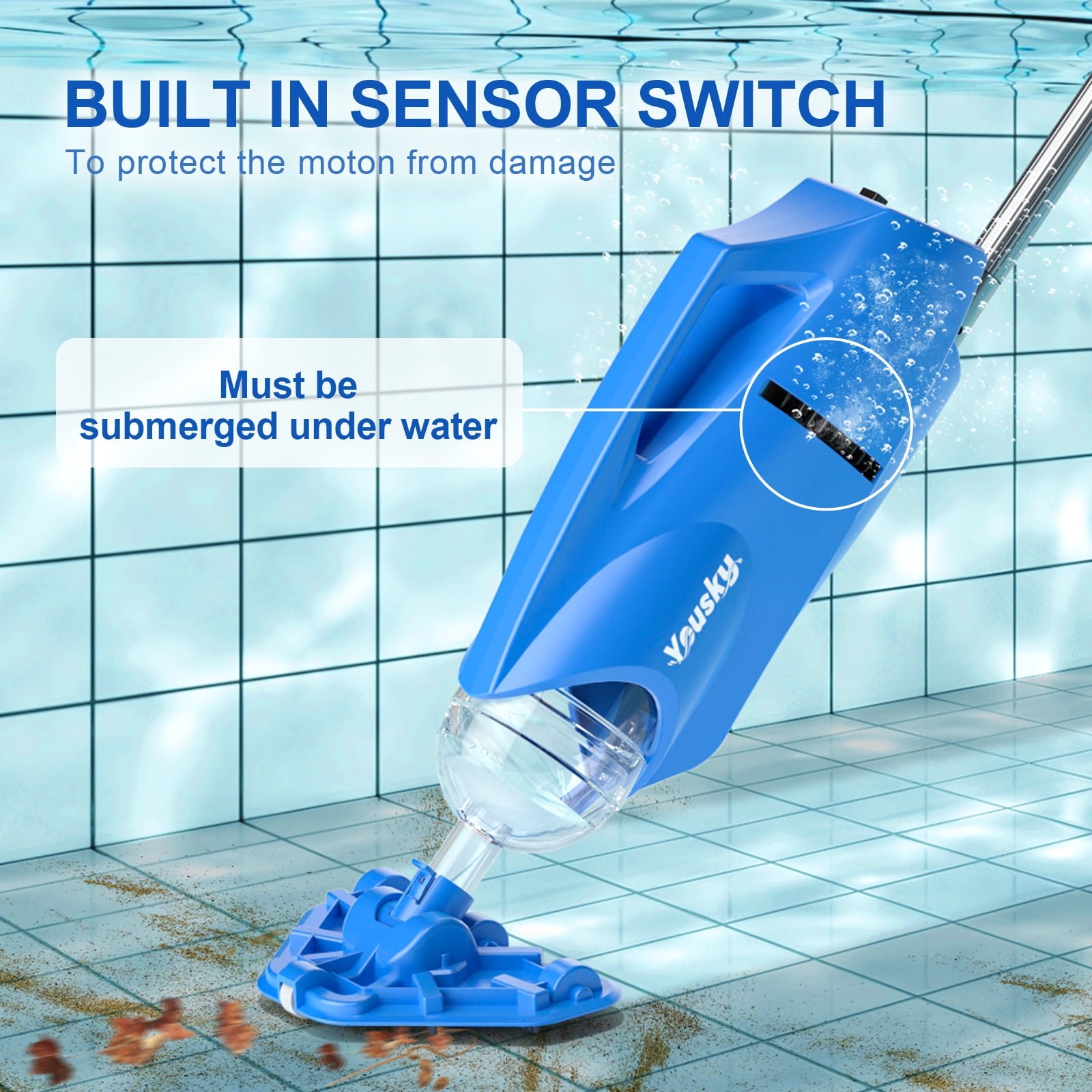 H11 Handheld Pool Vacuums Cordless
