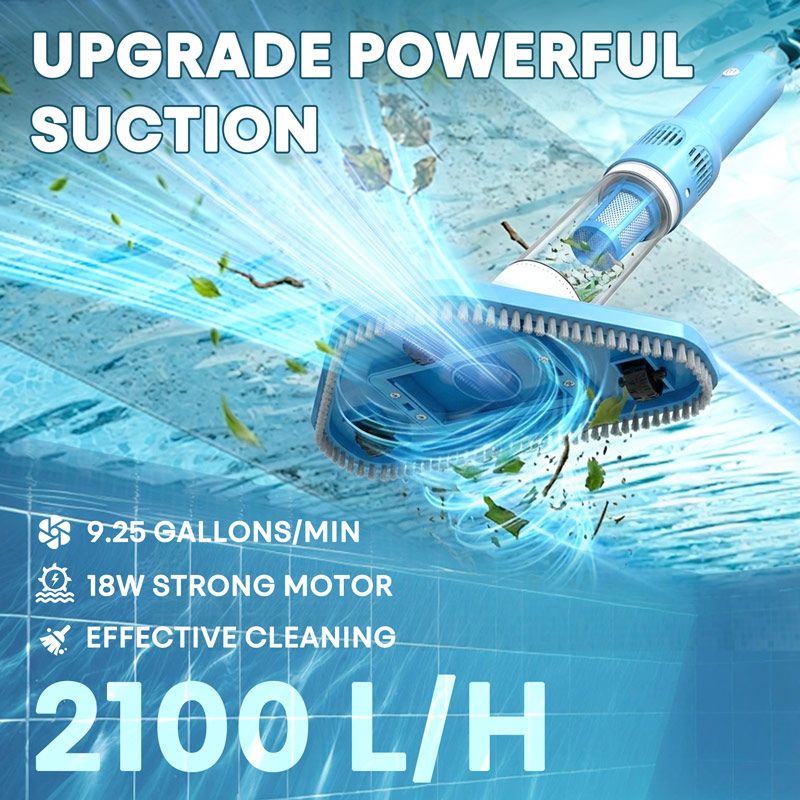 3 in 1 Cordless Pool Vacuum Cleaner Pro