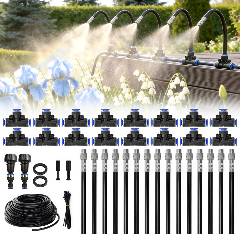 Drip Irrigation Kit with 360° Flexible Hose