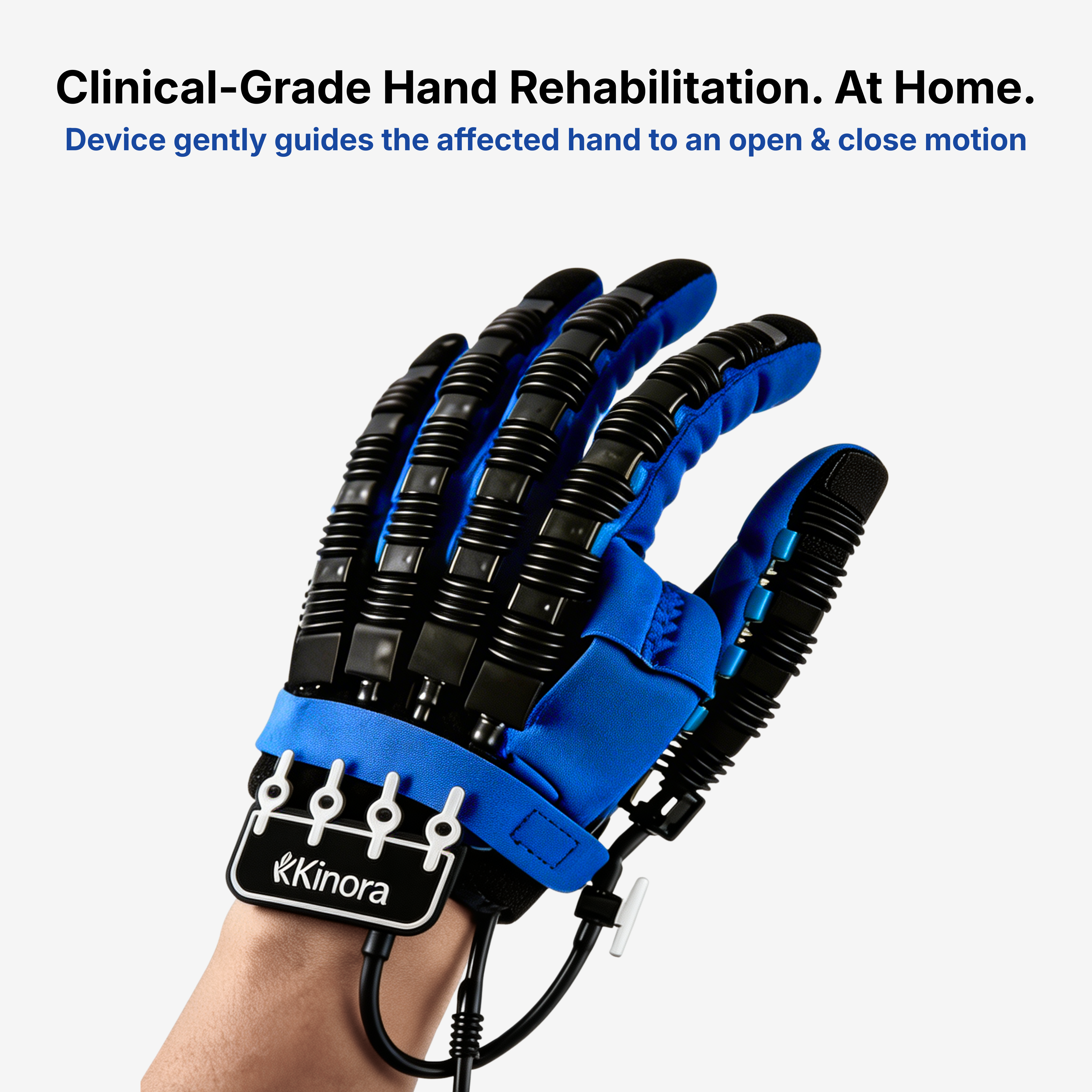 Smart bionic mechanical gloves, suitable for arthritis, cerebral palsy, hemiplegia, tendon sheathitis, and postoperative rehabilitation, promote blood circulation