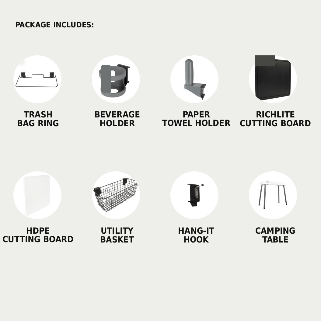 Camping Table 8-Piece Set