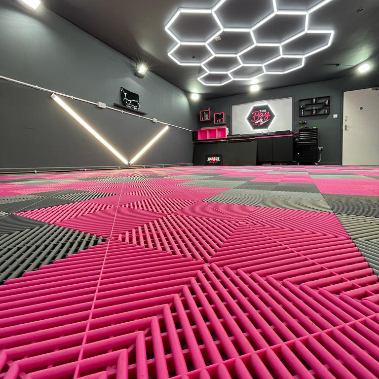Vented Garage Floor Tiles - Per M2