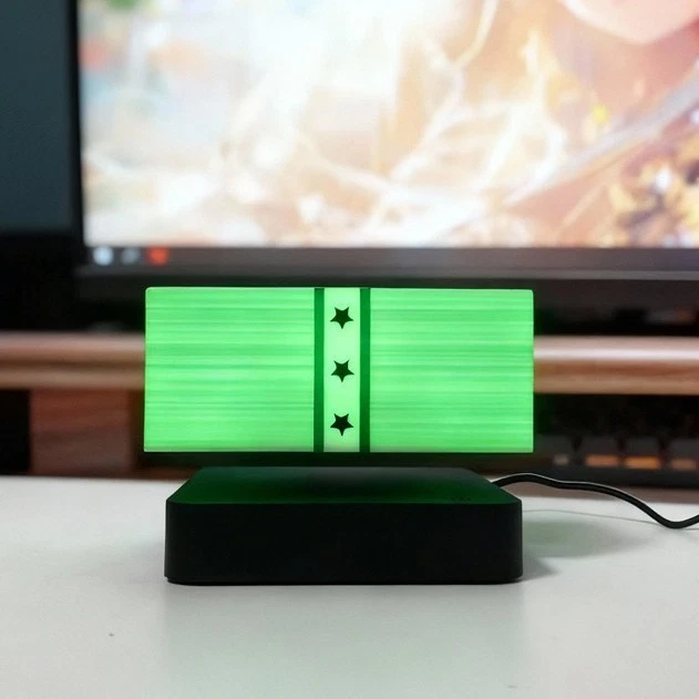 Magnetic Levitating Dollar LED Night Light GTA Money Floating Rotating Lamp Gift