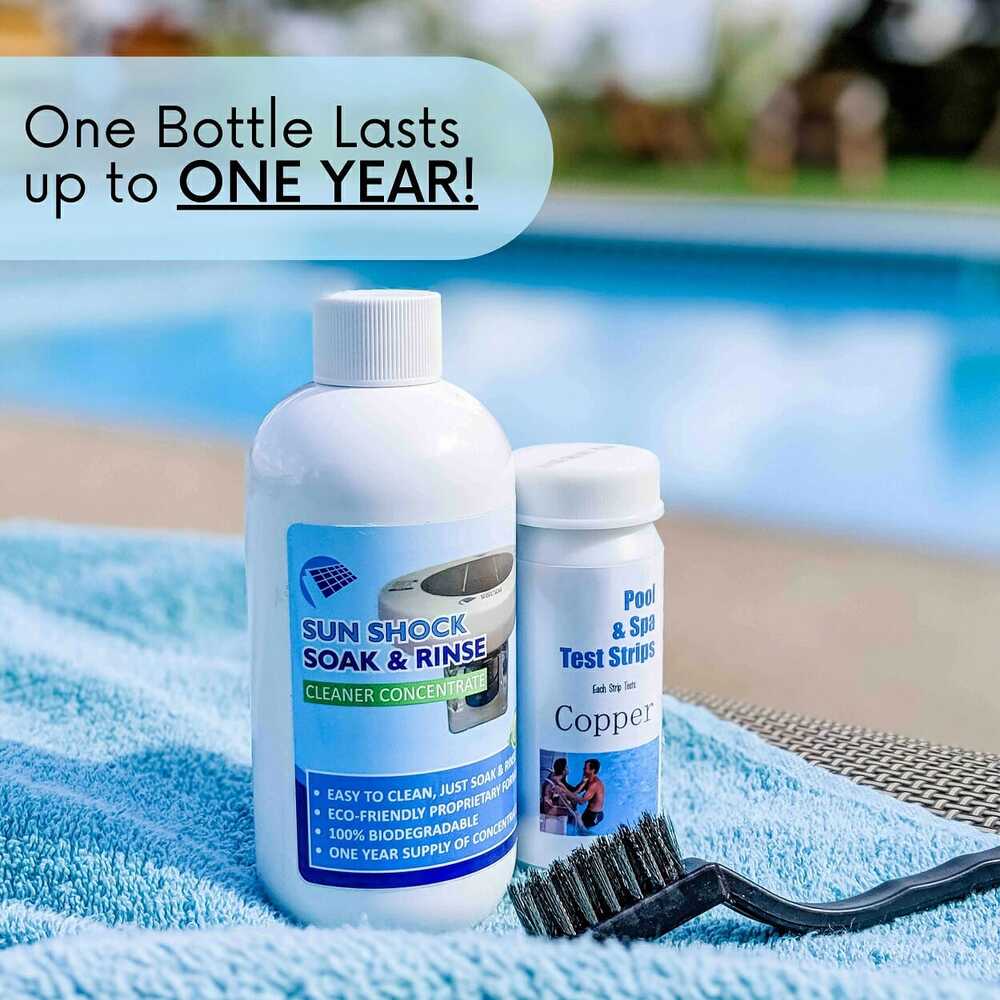 Chlorine-Free Sun Shock WITH Anode/Basket/Coil Cleaning Kit
