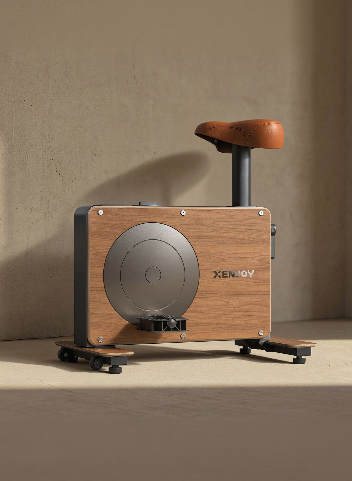 Compact Under-Desk Stationary Bike