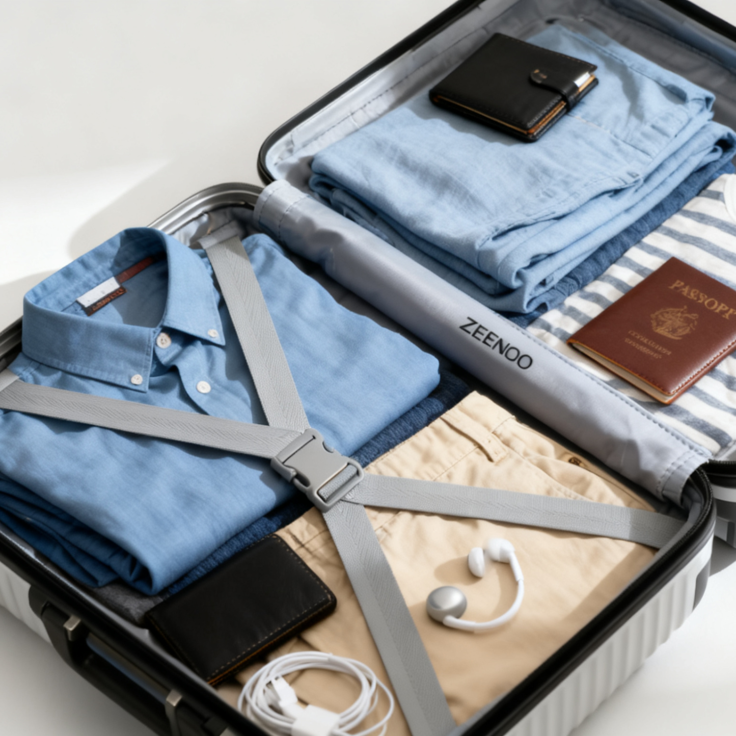 ZEENOO Suitcase Premium Luggage: Your Perfect Travel Companion for Every Journey four color available