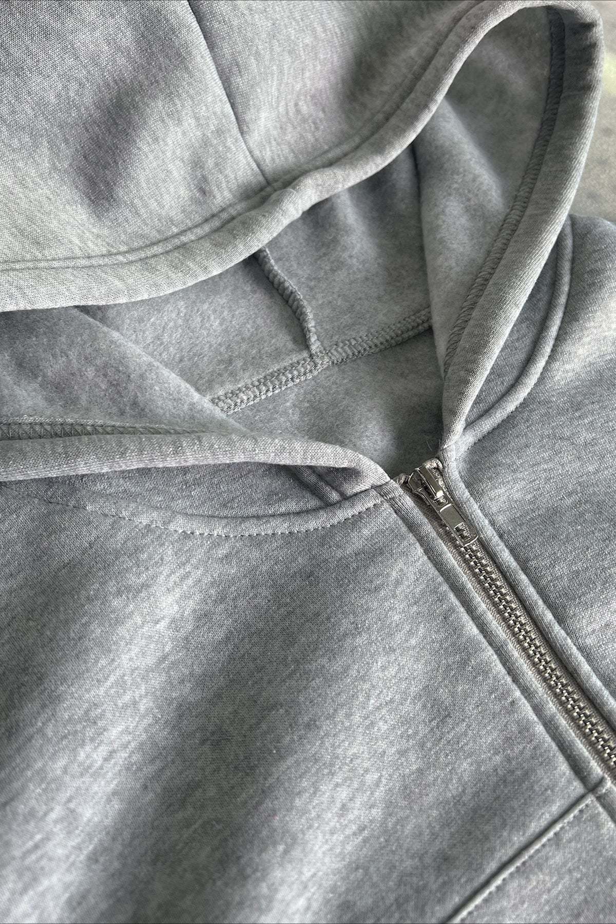 Short Zip Up Hoodie Coat coats