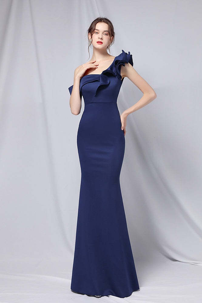 Off Shoulder Mermaid Maxi Party Dress