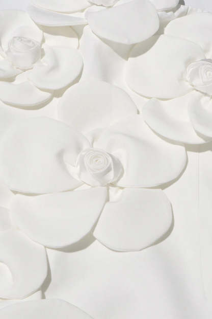 Patchwork Applique Boho Dress