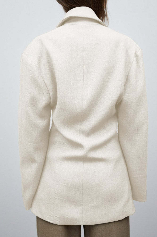 Lapel Relaxed Fit Blazer