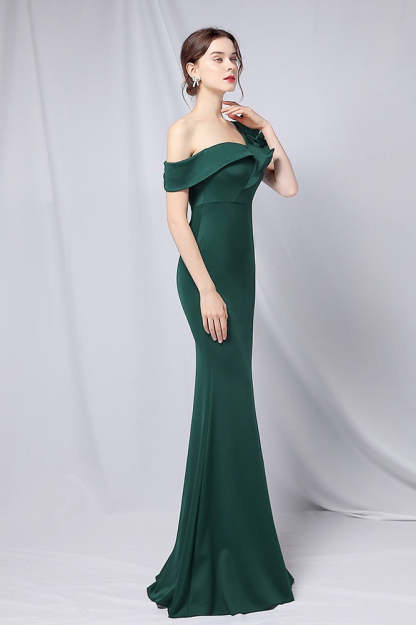 Off Shoulder Mermaid Maxi Party Dress