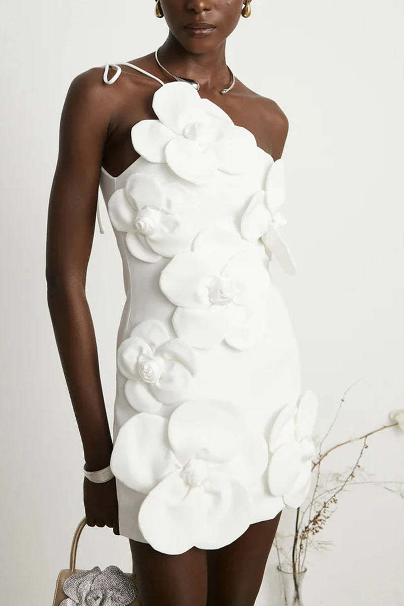 Patchwork Applique Boho Dress