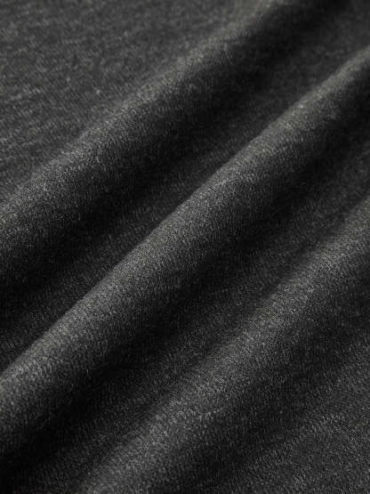 Elegant Contrast Trim Jersey Top T Shirts