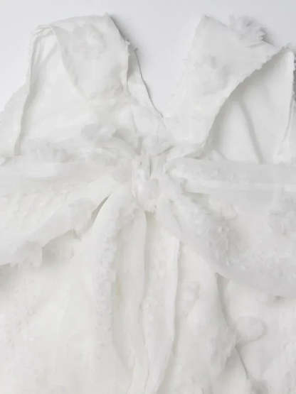 Halter Floral Mesh Patchwork Boho Dress