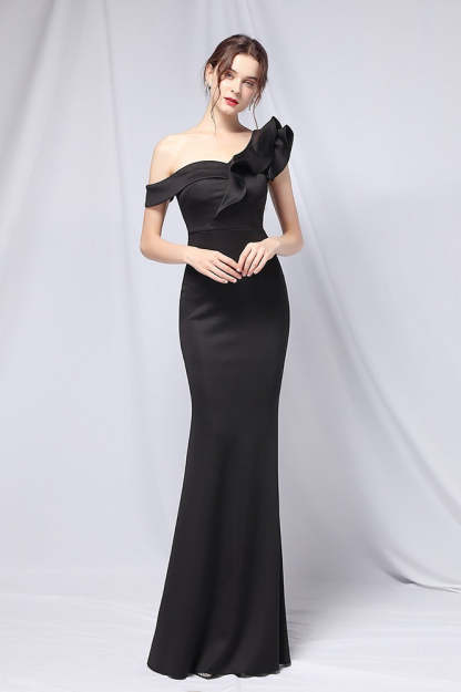 Off Shoulder Mermaid Maxi Party Dress