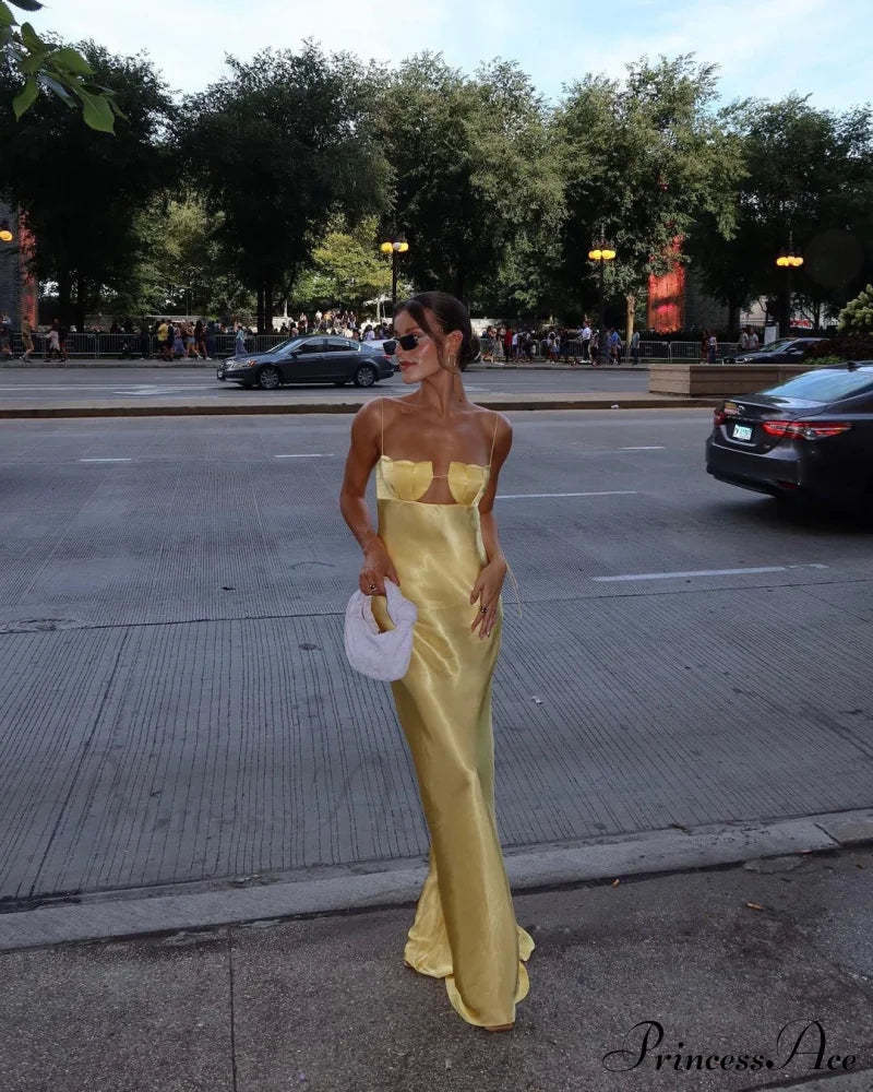 Addison Glitter Stylish Mesh Formal Dress S.o. Long Dresses