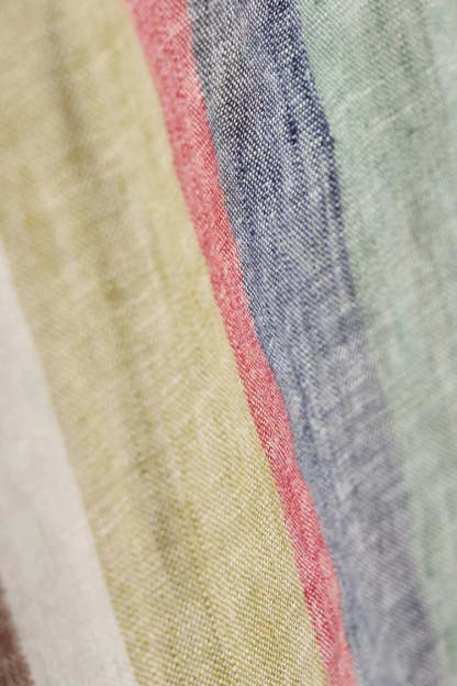 Striped Printed Strap Boho Dress