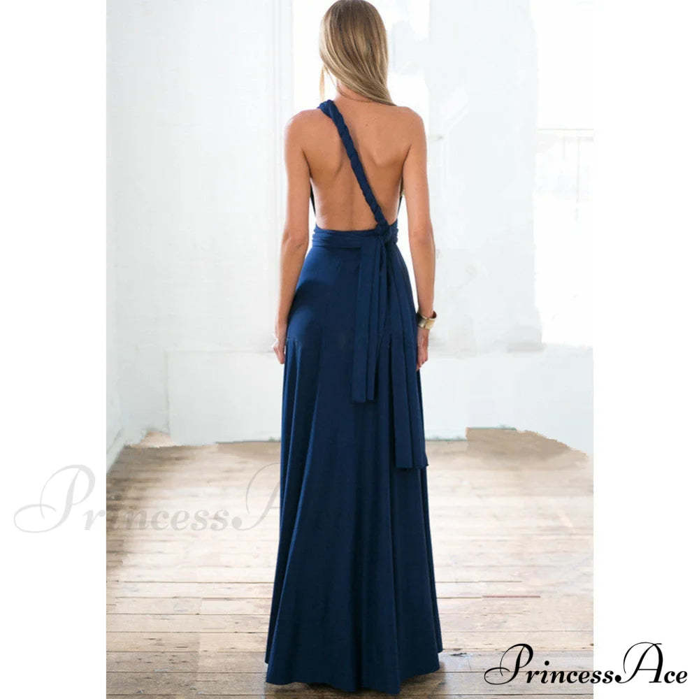 Alexandra Satin Lace Charming Back A-Line Dress S.o. Long Dresses