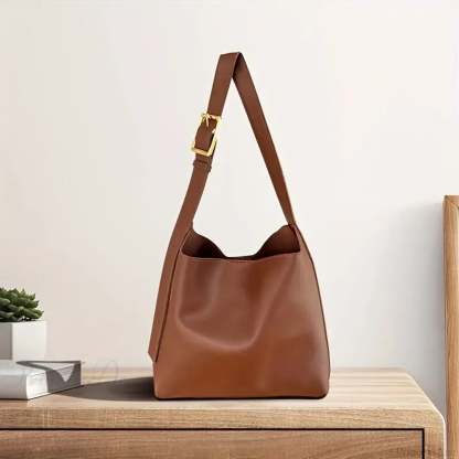 All-Match Minimalist PU Leather Shoulder Bag shoulder-250126