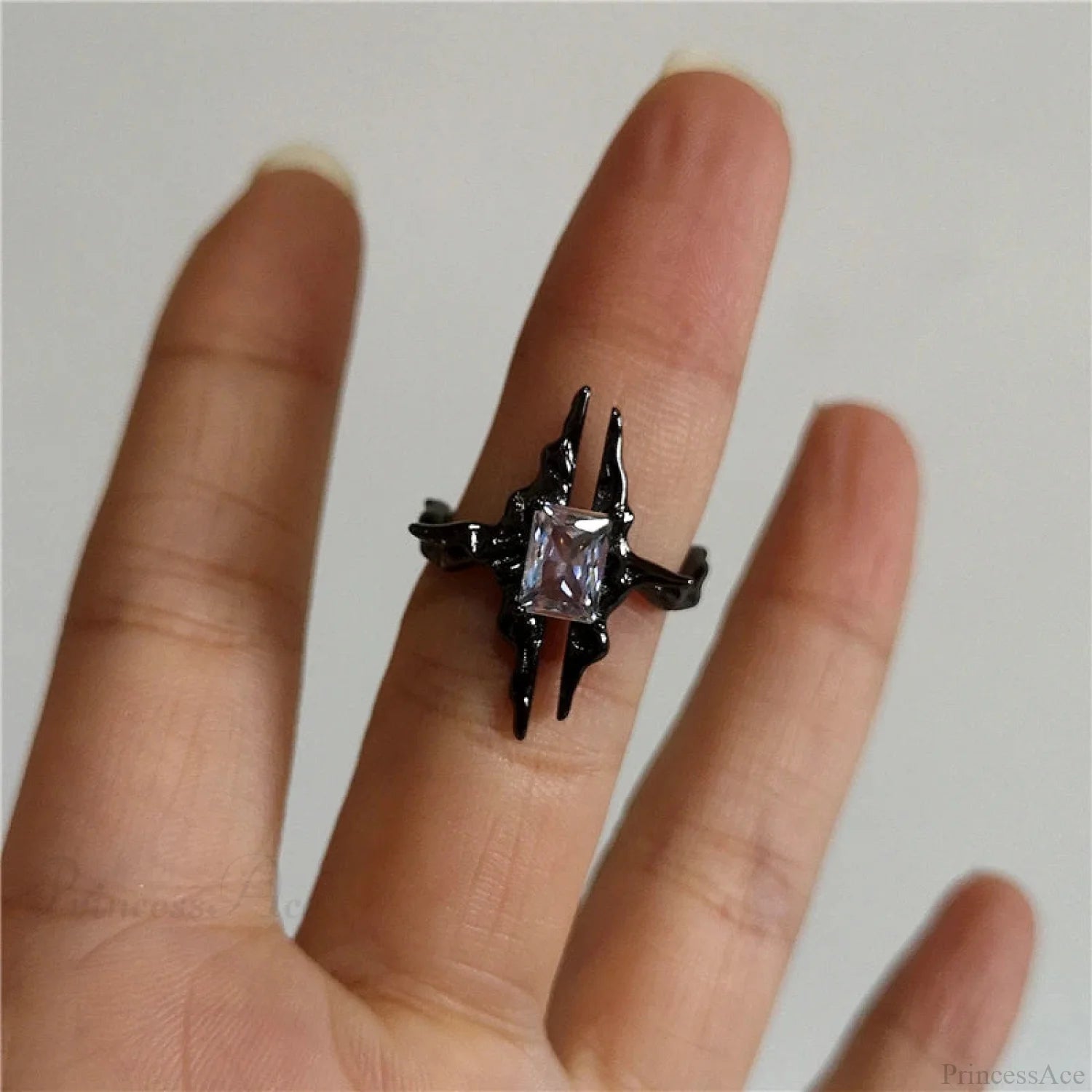 Antique Dragon Bat Mysterious Ring sliver1