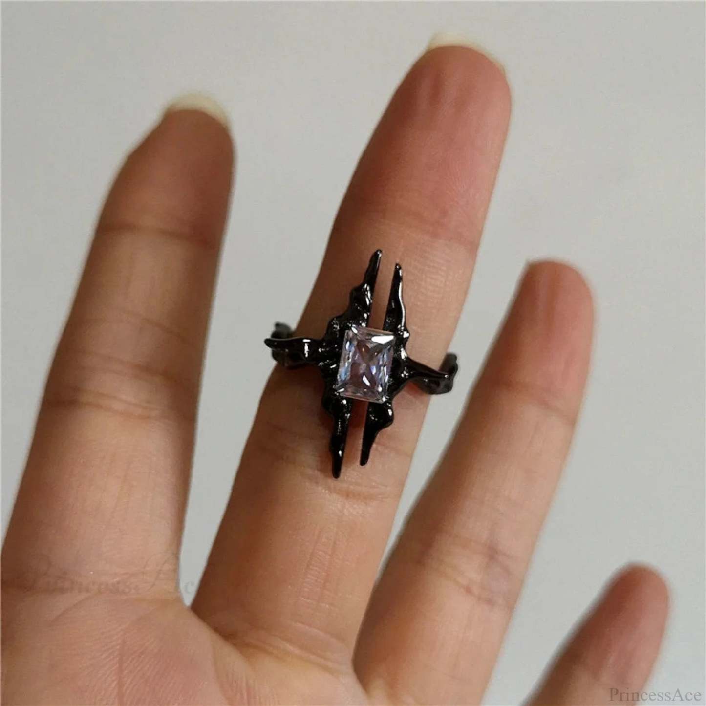Antique Dragon Bat Mysterious Ring sliver1