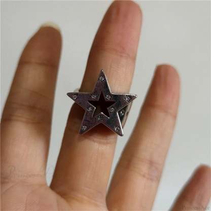 Antique Dragon Bat Mysterious Ring sliver11