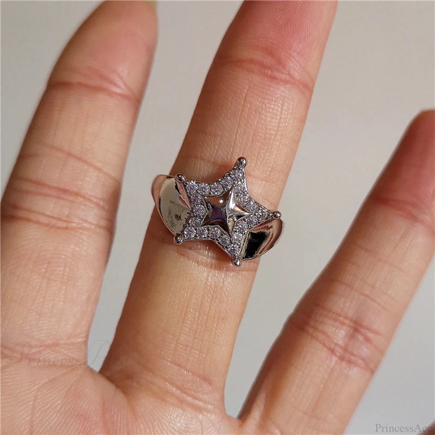 Antique Dragon Bat Mysterious Ring sliver15