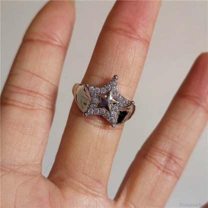 Antique Dragon Bat Mysterious Ring sliver15