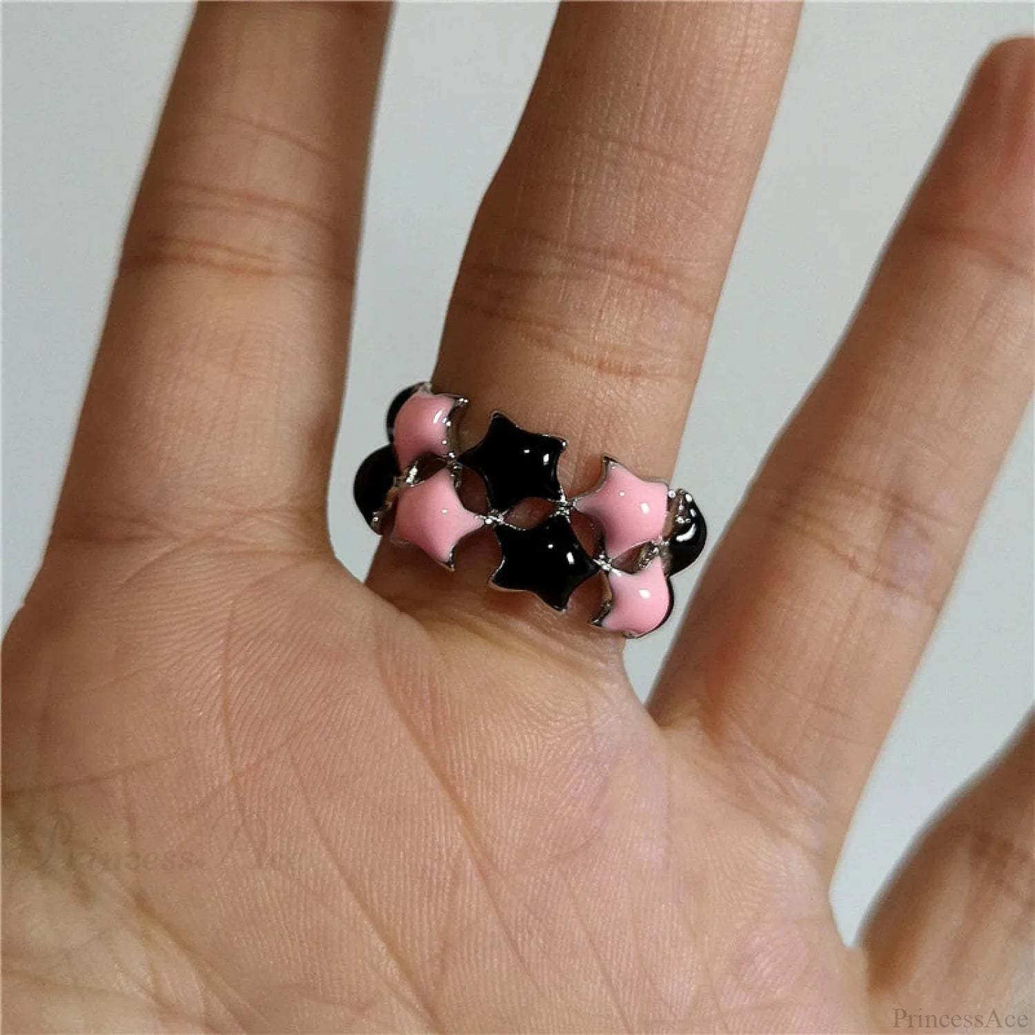 Antique Dragon Bat Mysterious Ring sliver7