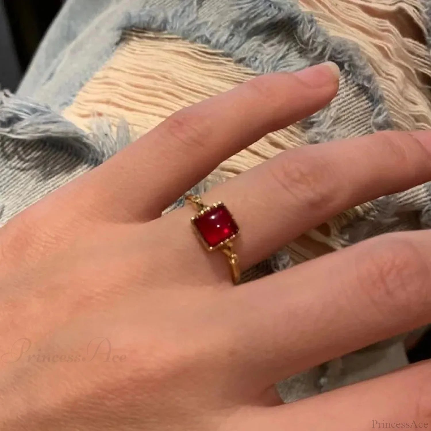 Antique Mysterious Zircon Cross Band sliver05