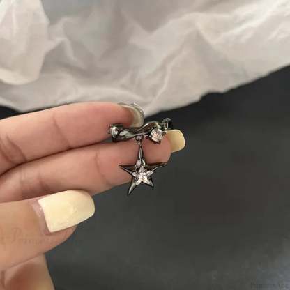 Antique Seraphic Silver Gothic Band sliver10