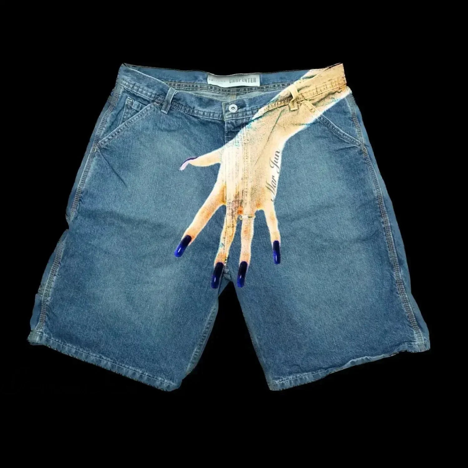 Azure Rap Denim Short blue6 / S