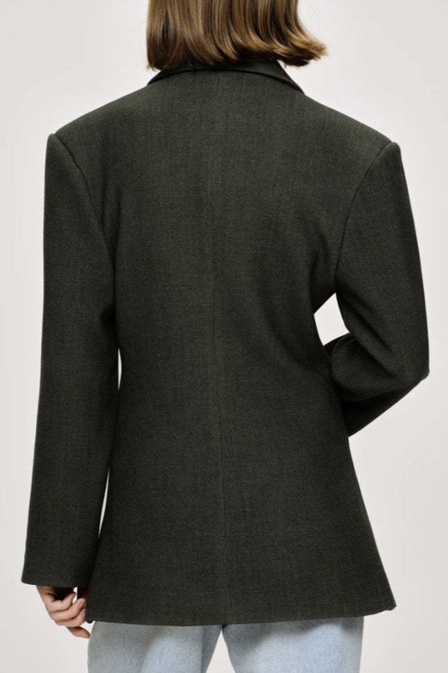 Lapel Relaxed Fit Blazer