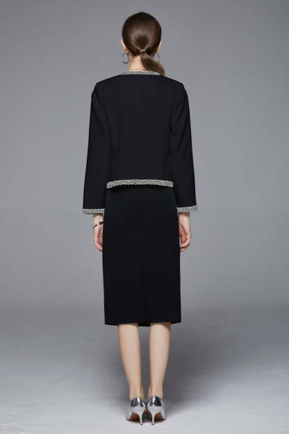Beaded Open Front Short Coat coats