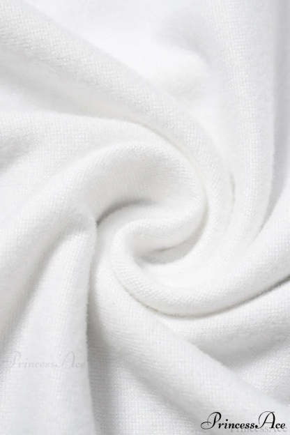 Bow Belted Off Shoulder Backless Long Sleeve Crop Top