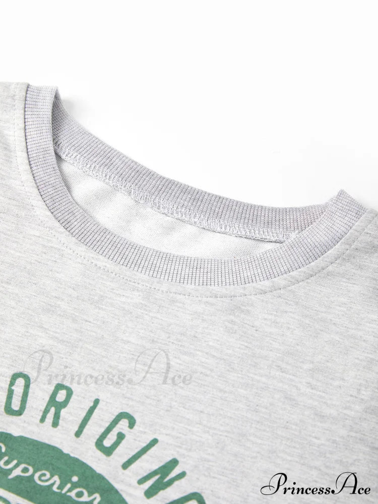 Broken Dreams Graceful Y2K Crop Top Sweatshirts