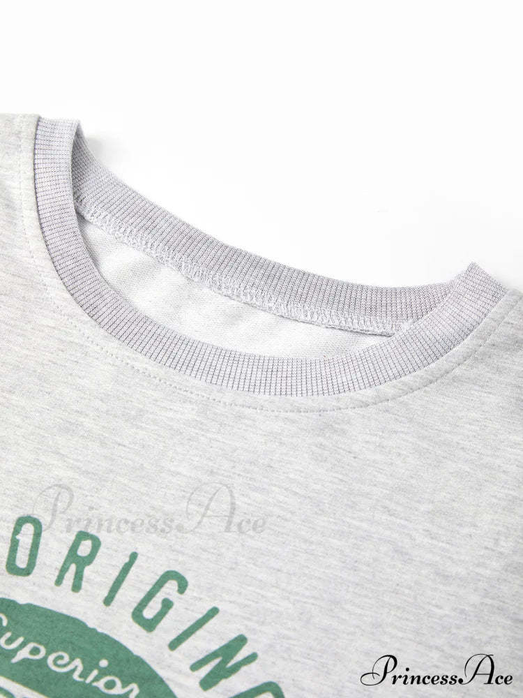 Broken Dreams Graceful Y2K Crop Top Sweatshirts