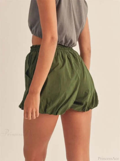 Bubble Pocket Drawstring Short short-250223