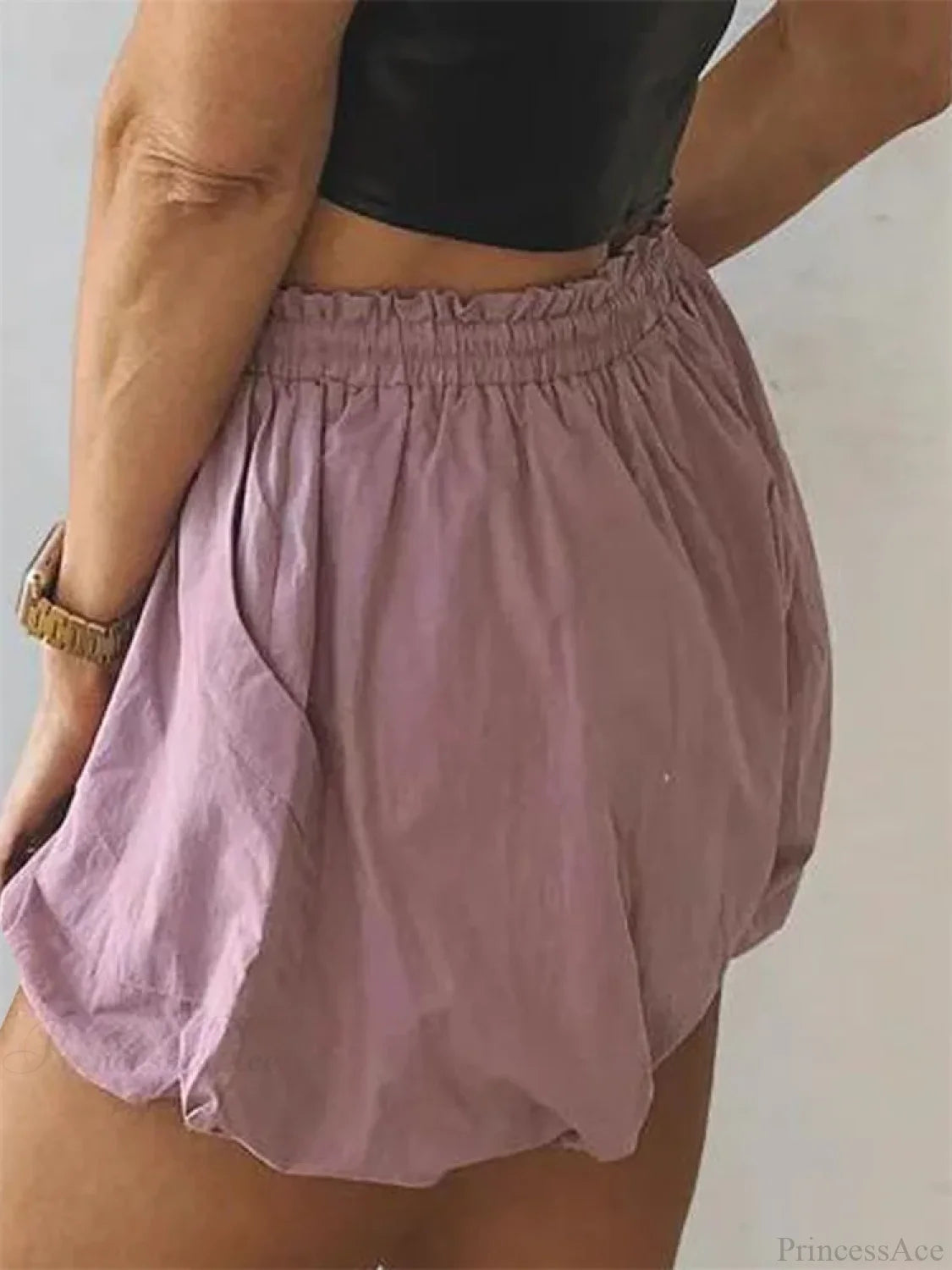 Bubble Pocket Drawstring Short short-250223